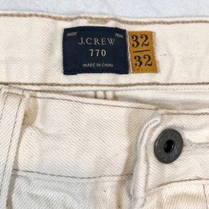 men’s JCrew 770 Japanese selvidge jean, 32/32, NEW